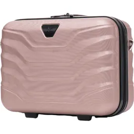 wingstm Wings PEAFOWL Kosmetikkoffer 14" ROSÉ GOLD - Elegante Reisebegleiter - Gold