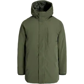 JACK & JONES 12278782_1927_S, Anorak, Uni, Erwachsener, Reißverschluss, Polyester, grün - Grün - S