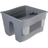 Kadax Balkongeländer-Topf, 30 cm, Anthrazit