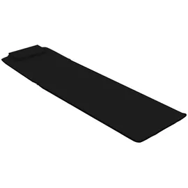vidaXL Gartenliege 50 x 0 x 47 cm Schwarz