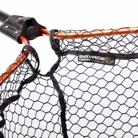 Savage Gear Full Frame Round Kescher Grey/Gold 150 cm