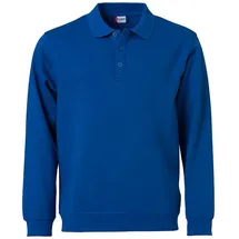 New Wave CLIQUE Basic Polo Sweatshirt Herren 55 - blau S