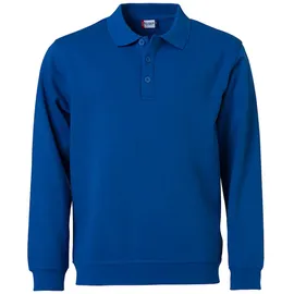 New Wave CLIQUE Basic Polo Sweatshirt Herren 55 - blau S