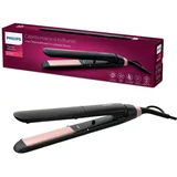 Philips ThermoProtect Haarglätter - Weiches, glänzendes Haar dank Ionisierungsfunktion, ThermoProtect-Technologie (Modell BHS378/00)