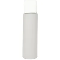 Vivanno CANDIRO Windlichtsäule Weiß Matt 80x21 cm - Elegante