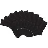 H.I.S. Basicsocken 10 Paare Schwarz 39-42
