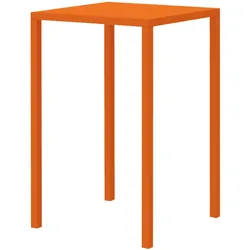 Outdoor Stehtisch Quatris 70x70x110 cm orange