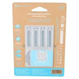 PaleBlue AAA 600 mAh 4 St.