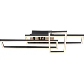 just light. Akustika 1 eckig Holz beige/schwarz