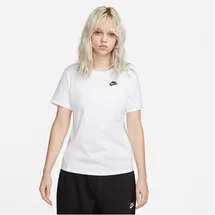 Nike Sportswear Club Essentials T-Shirt Damen 100 white M