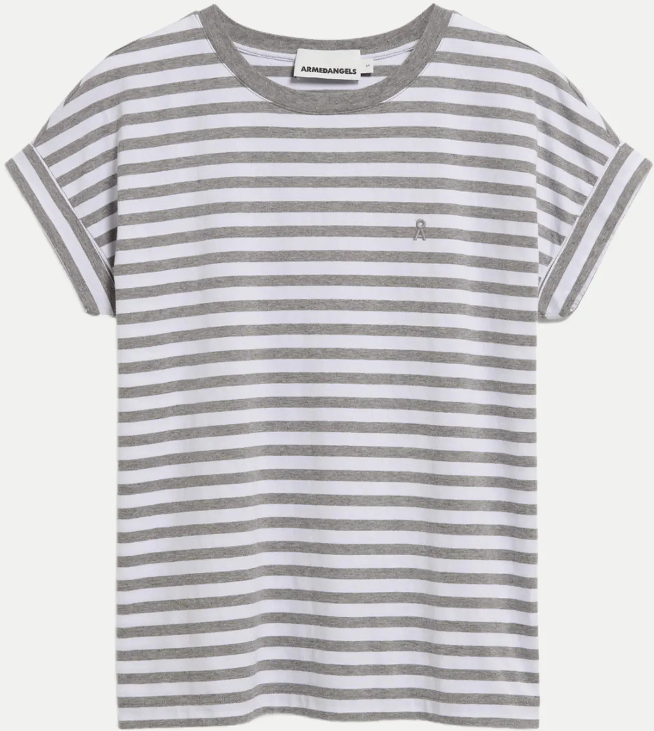 T-Shirt IDAARA STRIPES Grau XS