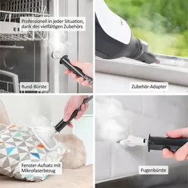 Genius INVICTUS Hand- und Bodendampfreiniger 2.0 Set 16-tlg.