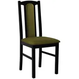 MIRJAN24 Stuhl Bos VII (1 Stück), aus Buchenholz, 43x47x95 cm grün