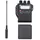 PNI Escort HP 62 mit BNC-Antenne und Batteriehalter