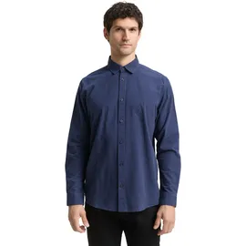 Tom Tailor Langarmhemd Blau XXL