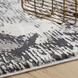 OBSESSION Teppich Opal grau B/L: ca. 80x150 cm - Grau
