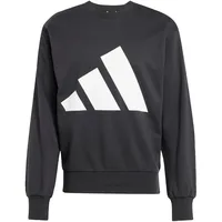adidas Essentials Big Logo French Terry Sweatshirt Black / White S