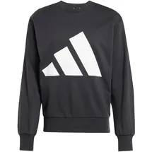 adidas Essentials Big Logo French Terry Sweatshirt Black / White S