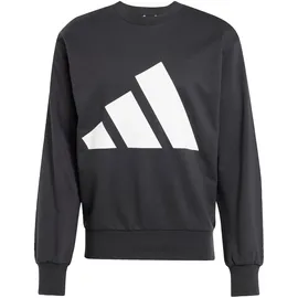 adidas Essentials Big Logo French Terry Sweatshirt Black / White S