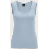 Madeleine Tanktop mit breiten Trägern in bleu | Gr.: 42