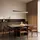 LUCANDE Mylosh 1-flg. dimmbar 110 cm Modern / Braun
