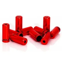 XLC BR-X10 Endkappe für Bremsaussenhülle, Innen Ø 5,0 mm, rot, 10 Stück