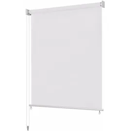 vidaXL Außenrollo 100 x 230 cm Weiß