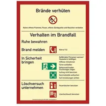 schilderfabrikation moedel gmbh Brandschutzzeichen DIN EN ISO 7010 21 x 29,7 cm