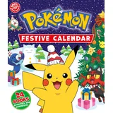 Farshore Pokemon: Festive Calendar: A festive collection of 24 books, activities and surprises!: The perfect Christmas Advent Calendar gift for Pokemon fans aged 6 years and over