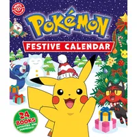 Farshore Pokemon: Festive Calendar: A festive collection of 24 books, activities and surprises!: The perfect Christmas Advent Calendar gift for Pokemon fans aged 6 years and over