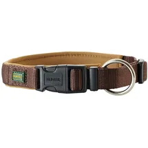 Hunter Vario Plus Halsband braun/karamell 2,5 cm