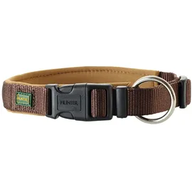 Hunter Vario Plus Halsband braun/karamell 2,5 cm