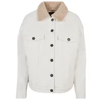 URBAN CLASSICS Oversized Sherpa Jeansjacke Off White Raw M