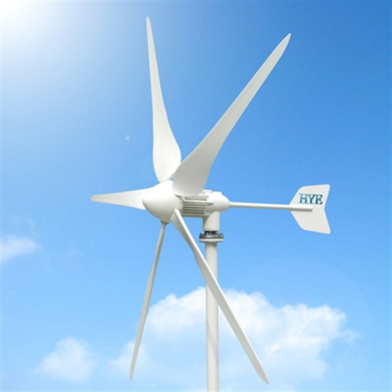 600W Windkraft-, & 200W Solar-, Hybridanlage