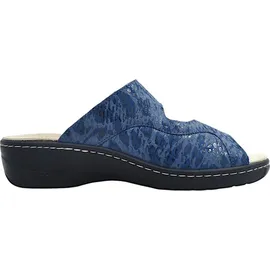 Hickersberger Bequeme Pantoletten für Damen, blau, Größe 42 EU