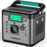 SWAREY 555Wh 150000mAh Tragbare Solarspeicher Powerstation Solargenerator Solar Generator Power Station Stromerzeuger Power Generator Akku Ladegeräte