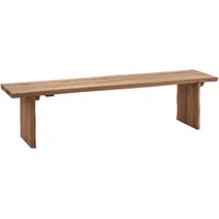 58 aufm Kessel 58aufmkessel Sitzbank, Wildeiche, Holz, 180x44x45 cm,