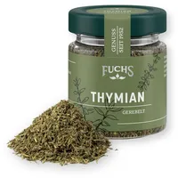 Fuchs Gewürze - Thymian gerebelt | Gewürz für mediterrane Gerichte | 14 g