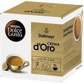 Nescafé Dolce Gusto Dallmayr Crema d'Oro 16 St.