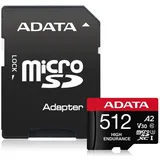 A-Data ADATA High Endurance - Flash-Speicherkarte (microSDXC-an-SD-Adapter