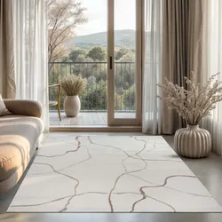 Emilia Creativ Marmor Pastellfarben Wohnzimmer Schlafzimmer 160x230 cm