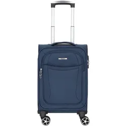 Nowi Edinburgh 4 Rollen Kabinentrolley 50 cm  blau