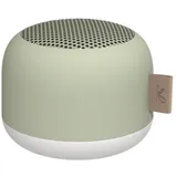 Kreafunk Alight, Bluetooth Lautsprecher mit Licht, Dusty Olive
