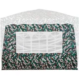 INSTENT BASIC Seitenteil mit Fenster für Pavillon Farbe:Woodland - Seitenwand