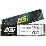 AGI AI818-43 SSD 2TB M.2 NVMe PCIe Gen4 Interne SSD, Lesegeschwindigkeit von bis zu 4700 MB/s, 3D NAND, HMB, Kompatibel mit Laptop und Desktop(PC), SSD Festplatte