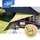 sunprotect 83495 Professional Sonnensegel, 4,5 x 4,5 x 4,5 m, Dreieck, wind- & wasserdurchlässig, beige