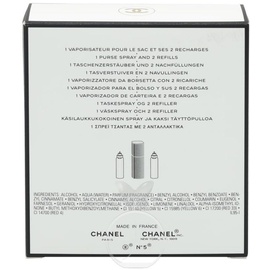 Chanel No. 5 Eau de Parfum refillable 20 ml + Eau de Parfum Nachfüllung 2 x 20 ml