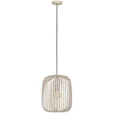 EGLO Hängeleuchte Romazzina sand 32,5 x 110 cm