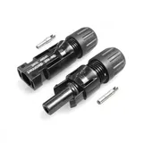 MC4-Stecker und MC4-Kupplung Set 1 Paar 10mm2 für Kabelquerschnitt