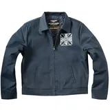 West Coast Choppers Og Lined Workjacke Blau 3XL